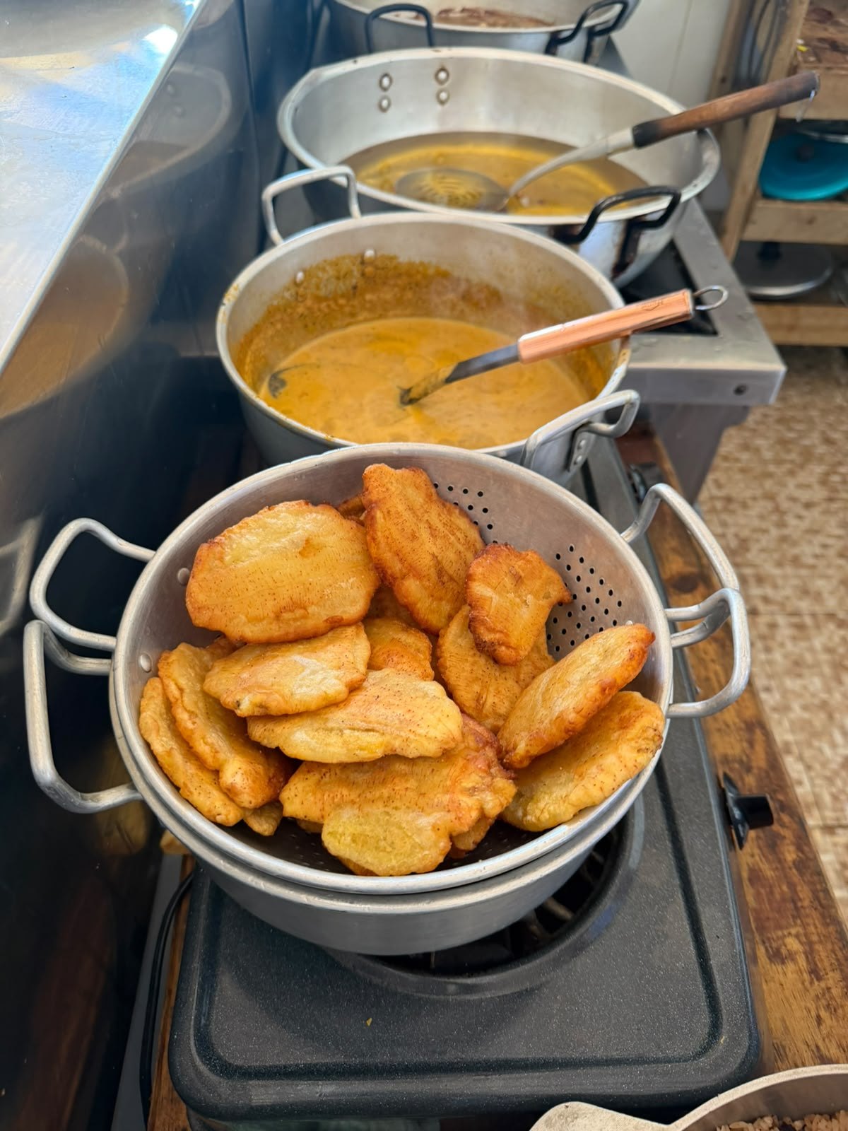 Fritos y cocina